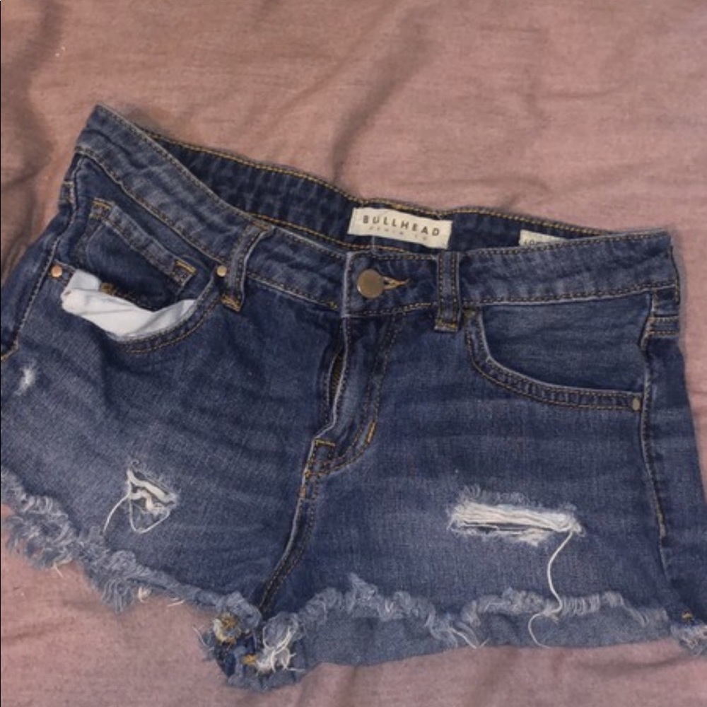 Ripped shorts